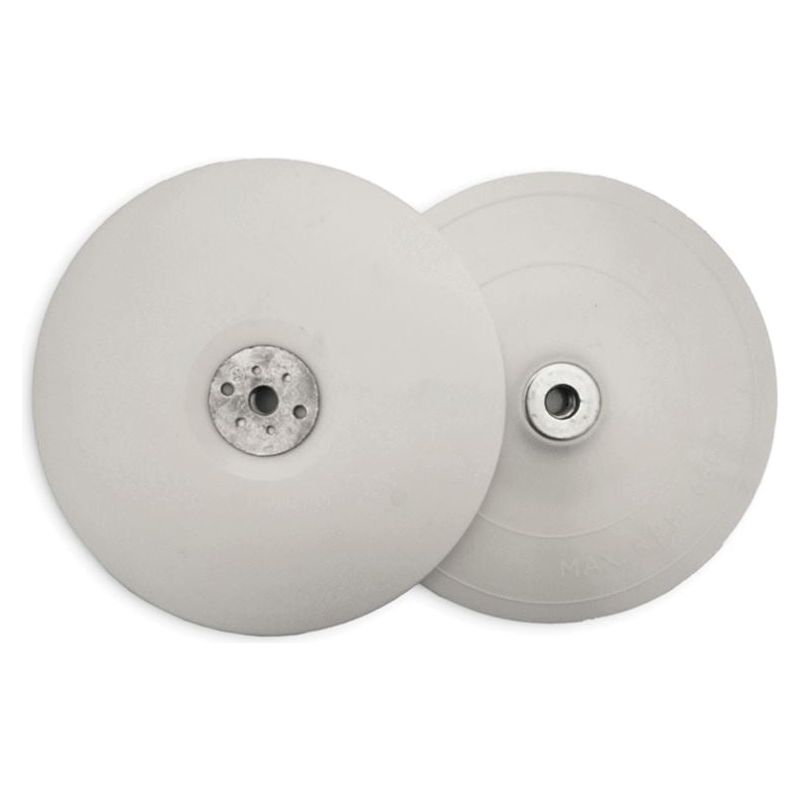 Flexipads World Class Angle Grinder Pad White 230mm (9in) M14 Flexipads World Class - RockBottom Northampton