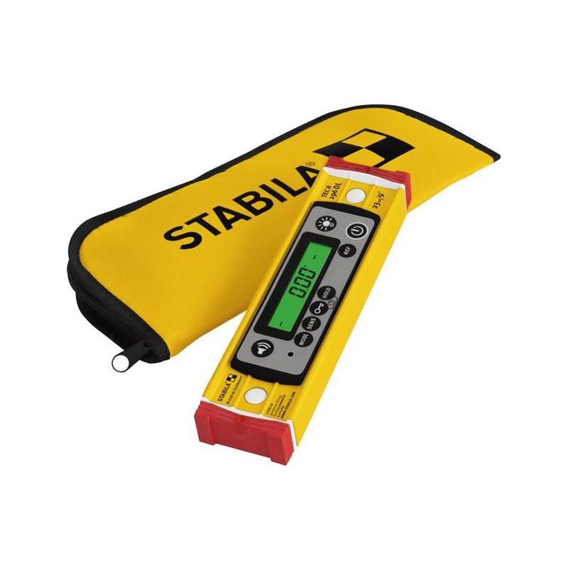 Stabila TECH 196 DL Digital Spirit Level 23cm Stabila - RockBottom Nothampton