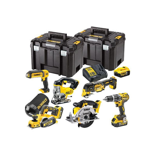 Dewalt Power Tools DCK665P3T XR Compact 6 Piece Woodworking Kit 18V 3 x 5.0Ah Li-ion DeWALT Power Tools - RockBottom Northampton