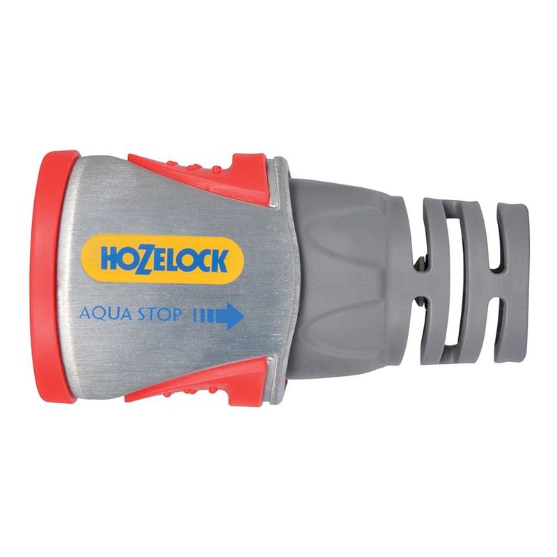 Hozelock 2035 Pro Metal AquaStop Hose Connector 12.5-15mm (1/2-5/8in) Hozelock - RockBottom Northampton