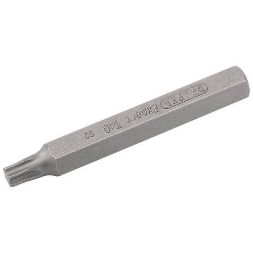 Draper T40 x 75mm Draper TX-STAR 10mm Insert Bit for Mechanics Bit Sets Draper - Town Tools