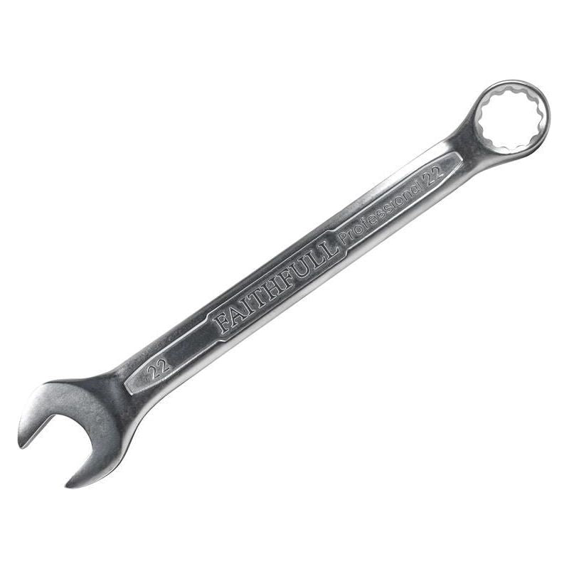 Faithfull Combination Spanner CV Satin Finish 23mm Faithfull - RockBottom Northampton