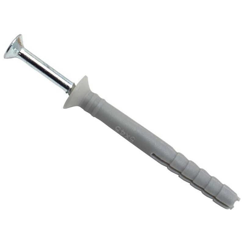 Masonmate® Nylon Hammer-In Fixing 5 x 45mm (200) MASONMATE® - RockBottom Northampton