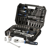 Draper HI-TORQ Metric Socket Set, 1/4" & 1/2" Sq. Dr. (83 Piece) Draper - Town Tools 