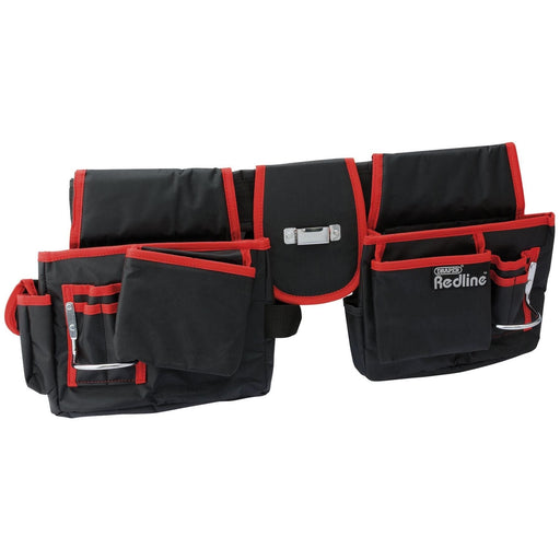 Draper Double Tool Pouch, Black 67832 Draper - Town Tools 