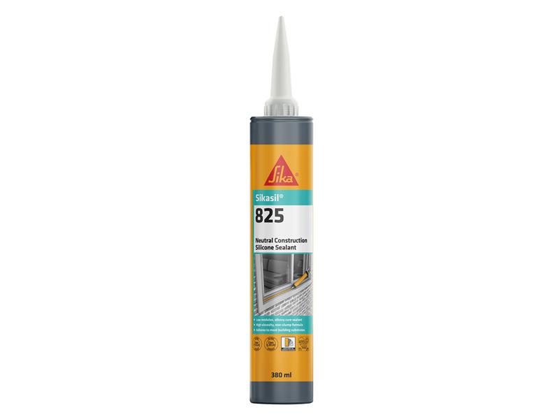 Everbuild Sika - Sikasil®-825 Silicone Sealant Portland Stone 380ml