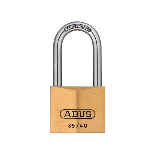 Abus Mechanical 85/40mm Brass Padlock 40mm Long Shackle ABUS Mechanical - RockBottom Northampton 