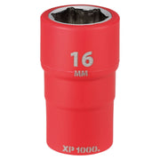 Draper XP1000 VDE Socket, 3/8" Sq. Dr., 16mm Draper - Town Tools