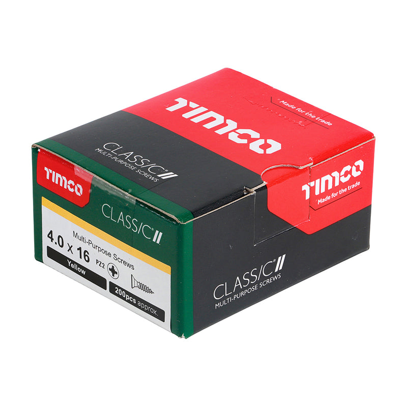 TIMCO Classic Multi-Purpose Countersunk Gold Woodscrews — Box (Part 1)