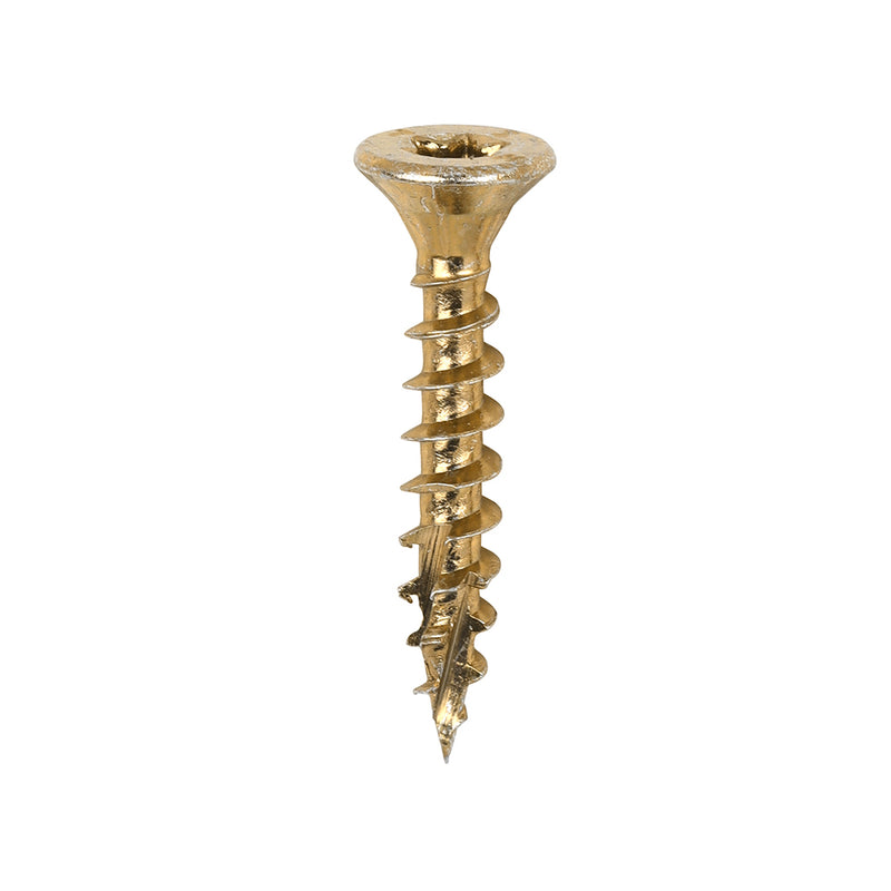 TIMCO C2 Clamp-Fix Multi-Purpose Premium Countersunk Gold Woodscrews — Box