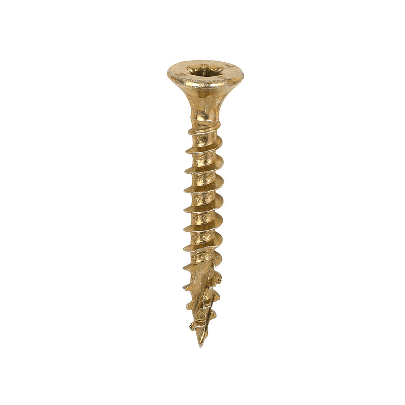 TIMCO C2 Clamp-Fix Multi-Purpose Premium Countersunk Gold Woodscrews — Box