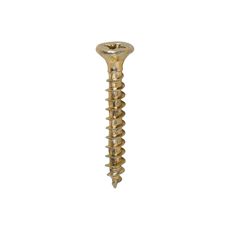 TIMCO Velocity Premium Multi-Use Countersunk Gold Woodscrews — Tub