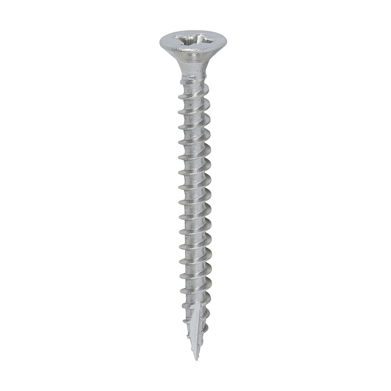 TIMCO Classic Multi-Purpose Countersunk A2 Stainless Steel Woodcrews — Box