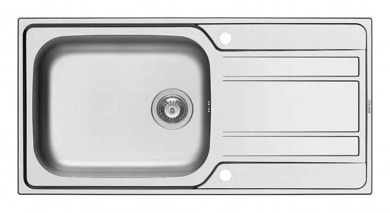 Pyramis Athena Stainless Steel Deep Bowl Inset Sink 1000 x 500mm