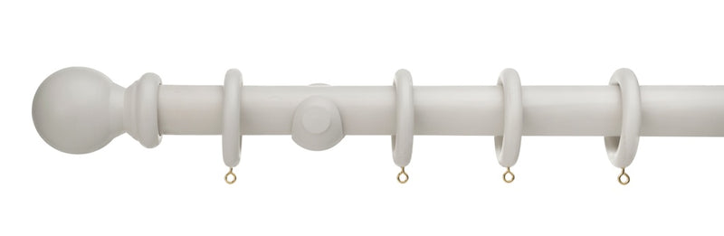 Universal 28mm Wood Pole Kit Grey 120cm