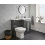 Kartell Matrix WC Unit Gloss Grey 500mm