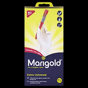 Marigold Disposable Latex Gloves Powder Free (40 Pack)