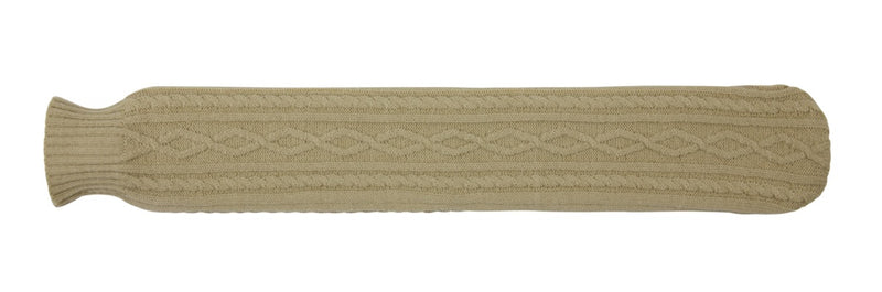 Hearth & Home 2L Long Hot Water Bottle Knitted