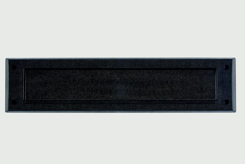 Woodside Letterbox Draught Excluder With Cover Brown