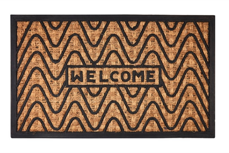 Groundsman Rubber & Coir Mat 75 x 45cm
