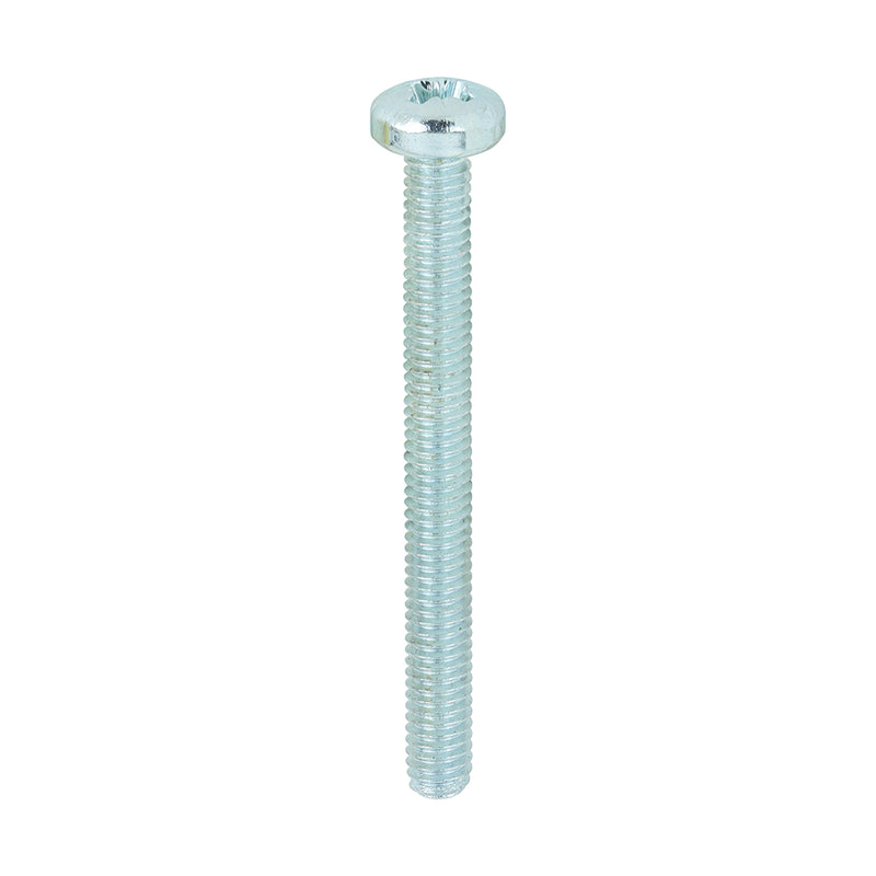 TIMCO Machine Pan Head Silver Screws