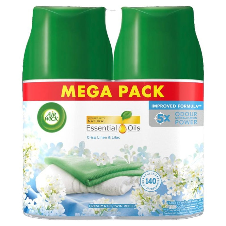 Airwick Max Freshmatic Duo Refill Linen