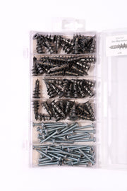 Blue Spot Tools 100 PCE Assorted Metal Drywall Anchor And Screw Set