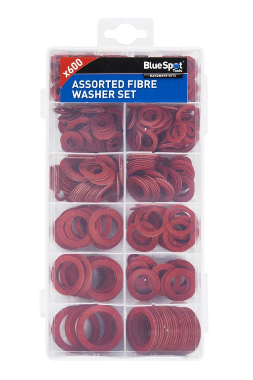 Blue Spot Tools 600 PCE Assorted Fibre Washer Set