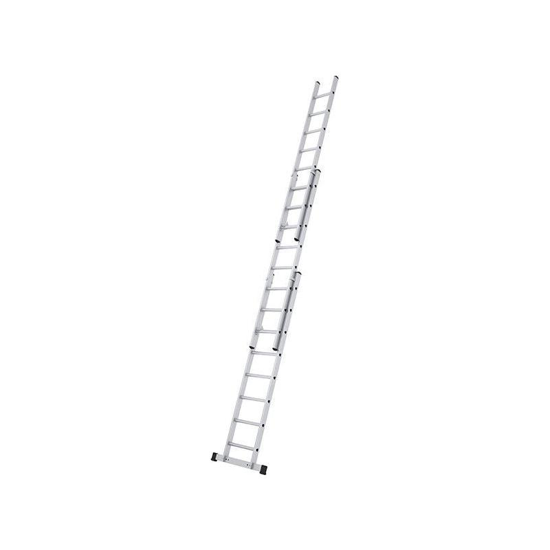 Zarges Everest 3DE Extension Ladder 3-Part D-Rungs 3 x 10 Zarges - RockBottom Northampton