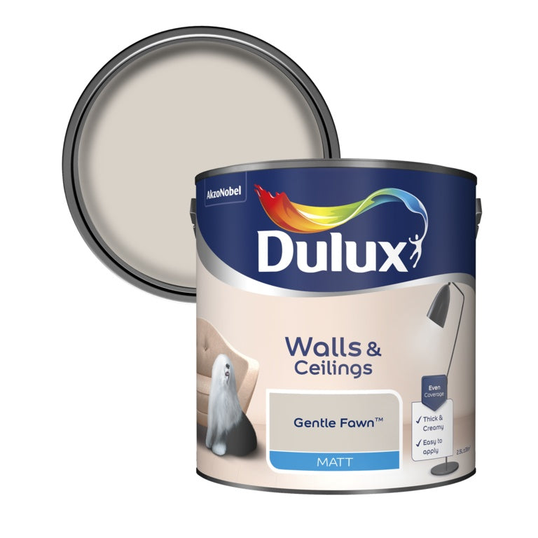 Dulux Matt 2.5L Gentle Fawn