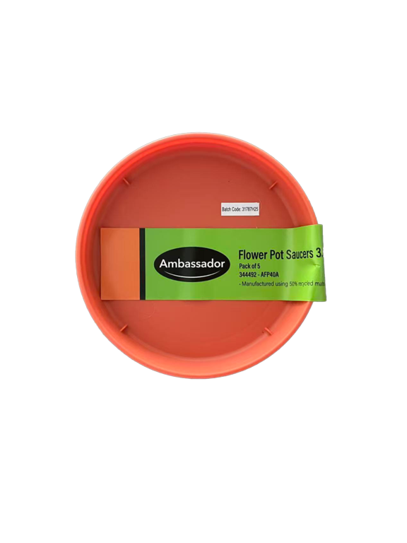 Ambassador Flower Pot Saucer 3-4" - Pack 5