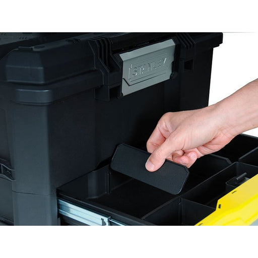 Stanley® Hand Tools One Touch Toolbox with Drawer 48cm (19in) STANLEY® Hand Tools - RockBottom Nothampton
