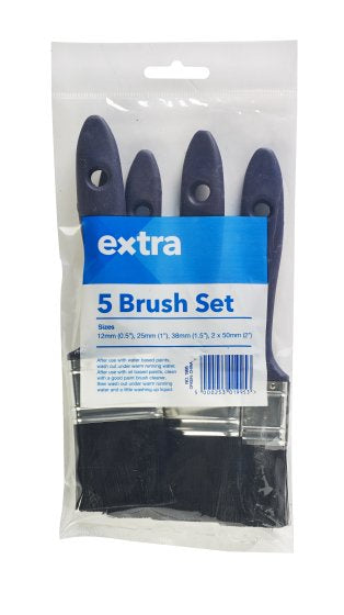 Extra 5 Brush Set