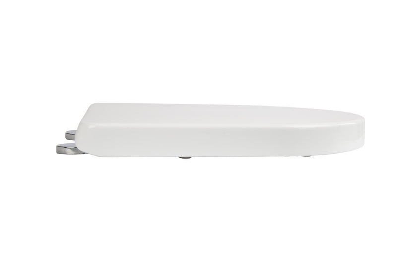 Croydex Eyre D-Shaped White Seat