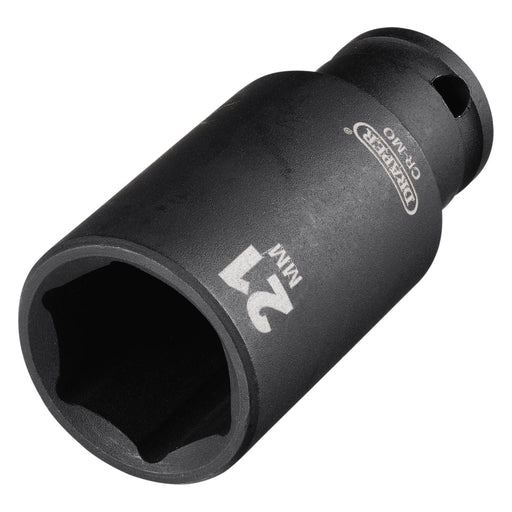 Draper Draper HI-TORQ Metric Deep Impact Socket, 3/8" Sq. Dr., 21mm Draper - Town Tools