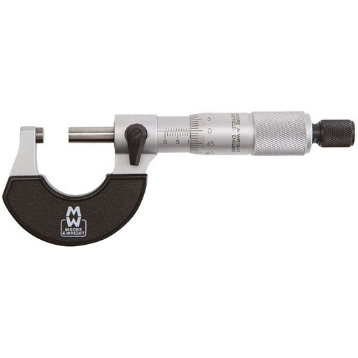 Moore & Wright 1961M Traditional External Micrometer 0-25mm/.01mm Moore & Wright - RockBottom Northampton