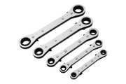 Blue Spot Tools 5 PCE Metric Ratchet Ring Spanner Set (6-21mm)