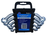 Blue Spot Tools 5 PCE Chrome Vanadium Metric Obstruction Spanner Set (8-22mm)