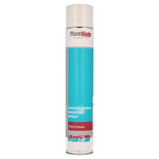 PlastiKote Upside Down Marking Spray 750ml White