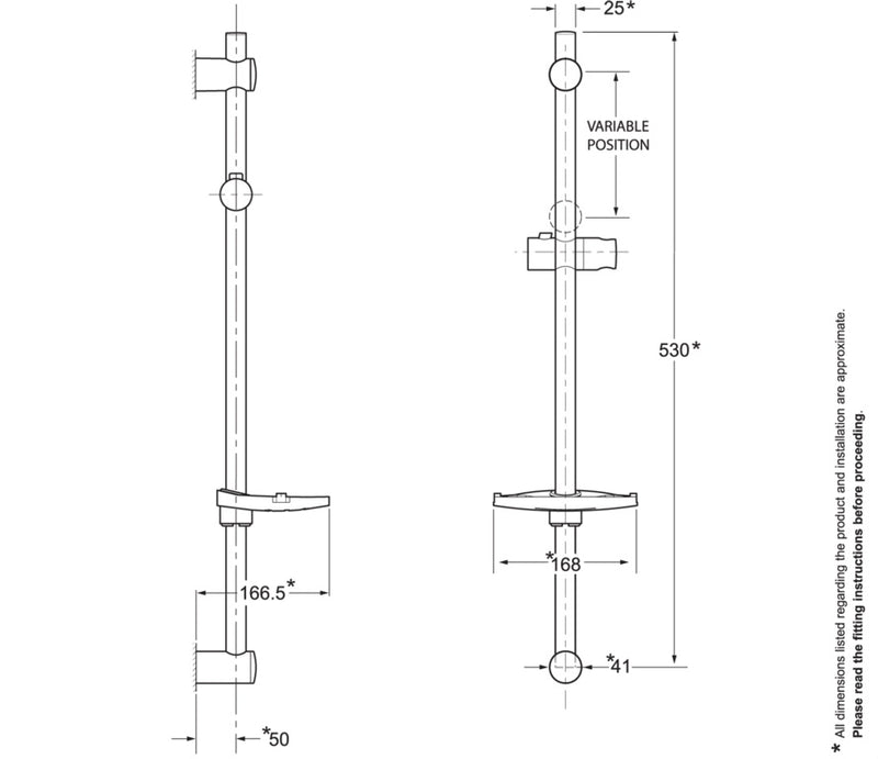 Triton Collection II 9.5kw Electric Shower Brushed Steel