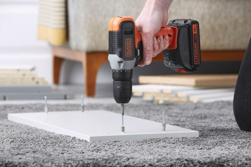 Black & Decker Cordless Drill Driver 18V