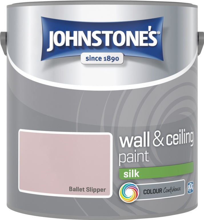 Johnstone's Wall & Ceiling Silk 2.5L Ballet Slipper