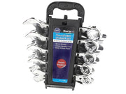 Blue Spot Tools 10 PCE Chrome Vanadium Metric Stubby Spanner Set (10-19mm)