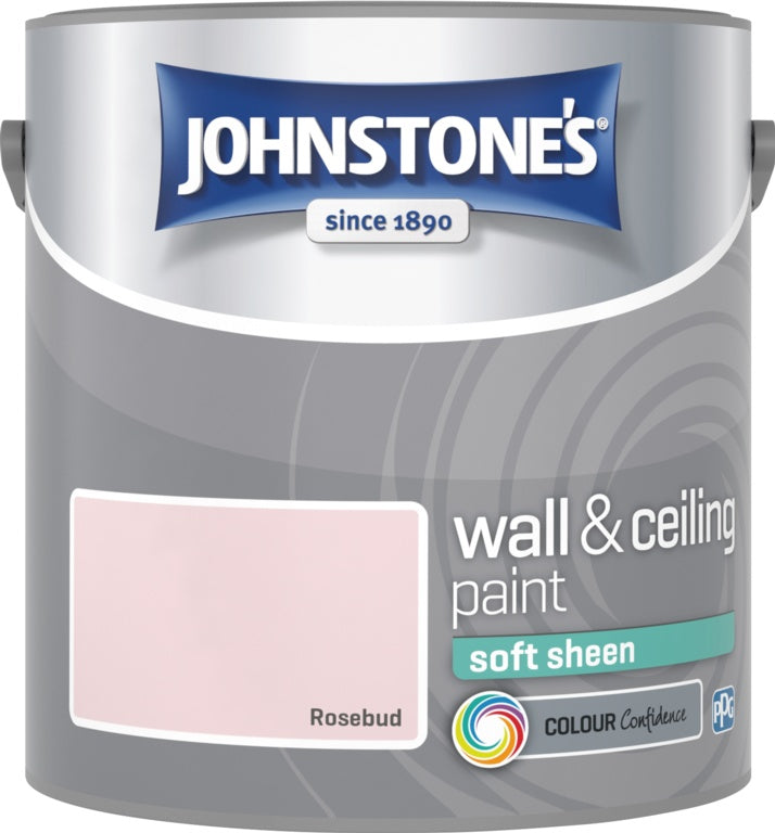 Johnstone's Wall & Ceiling Soft Sheen 2.5L Rosebud