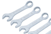Blue Spot Tools 10 PCE Chrome Vanadium Metric Stubby Spanner Set (10-19mm)