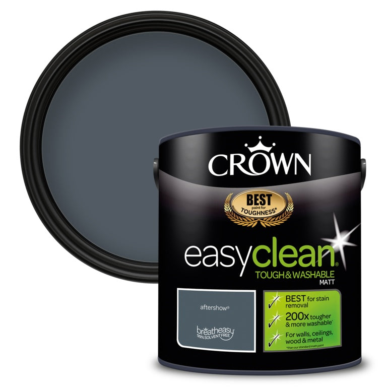 Crown Easyclean Matt Emulsion 2.5L Aftershow