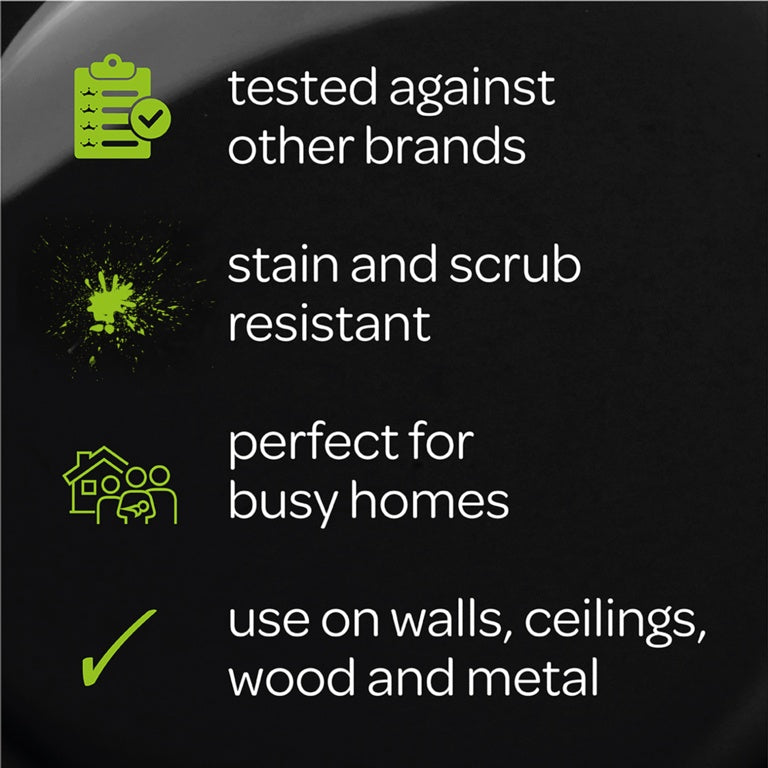 Crown Easyclean Matt Emulsion 2.5L Granite Dust