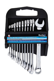Blue Spot Tools 12 PCE Metric Combination Spanner Set (8-19mm)