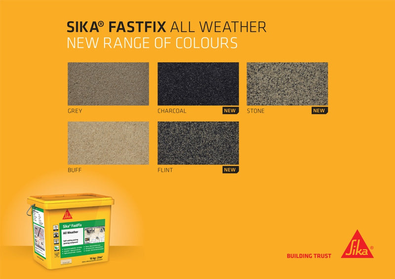 Sika Fastfix All Weather Jointing Compound Grey - 14kg