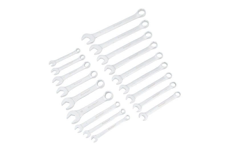 Blue Spot Tools 18 PCE Metric Assorted Spanner Set 6-19mm